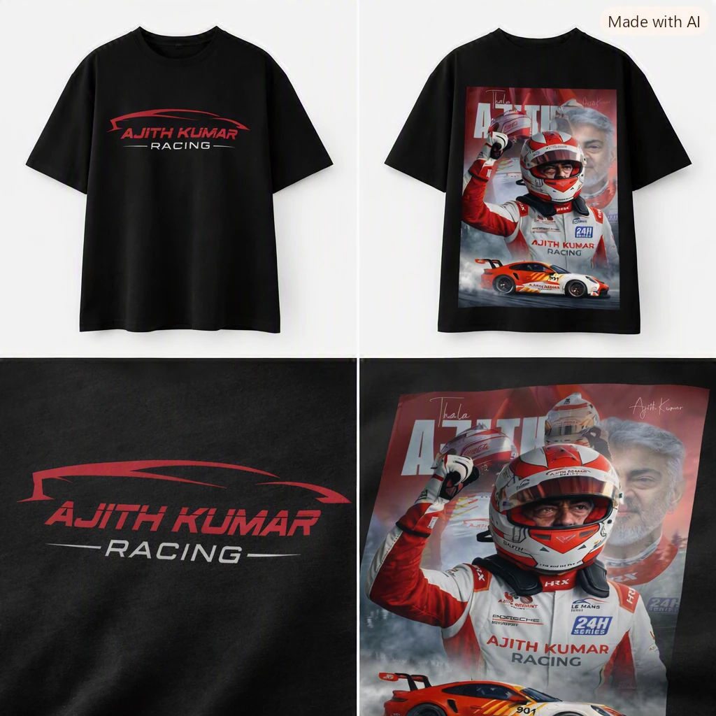 Ajith Kumar Racing T-Shirt | Cypher Clothing