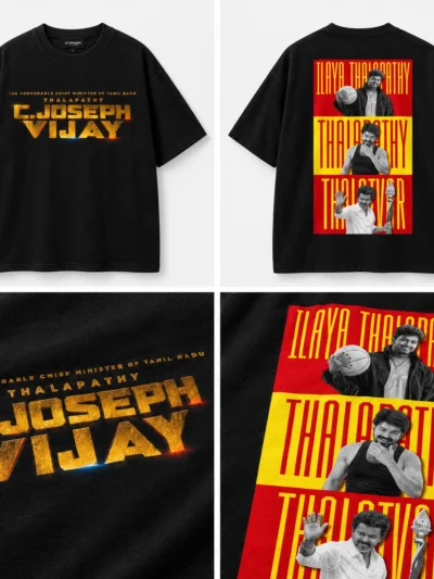 C. Joseph Vijay Thalapathy Oversized T-Shirt | Cypher Clothing