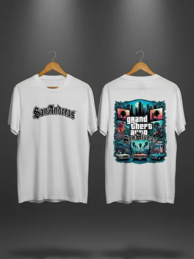 GTA San Andreas Neon City T-Shirt | Cypher Clothing