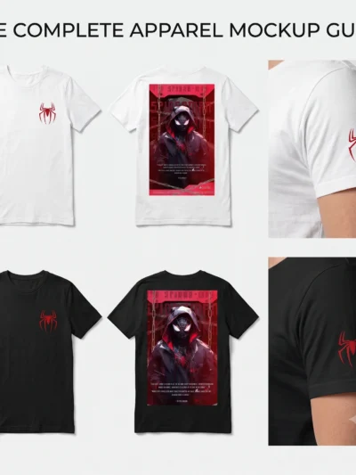 Miles Morales Poster T-Shirt | Cypher Clothing