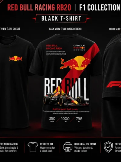 Red Bull Racing RB20 F1 T-Shirt | Cypher Clothing