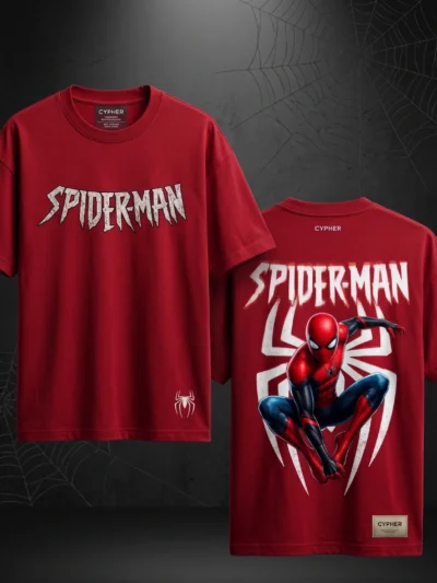 Spider-Man Oversized T-Shirt – view 2 | Cypher Clothing