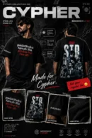 STR Atman Collage Oversized T-Shirt | Cypher Clothing