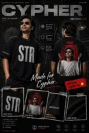 STR Atman Signature Oversized T-Shirt | Cypher Clothing
