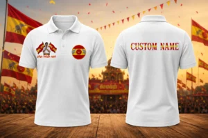 TVK Custom Name Polo T-Shirt | Cypher Clothing